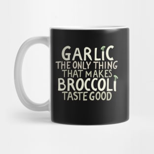 Gralic lover funny broccoli design Mug